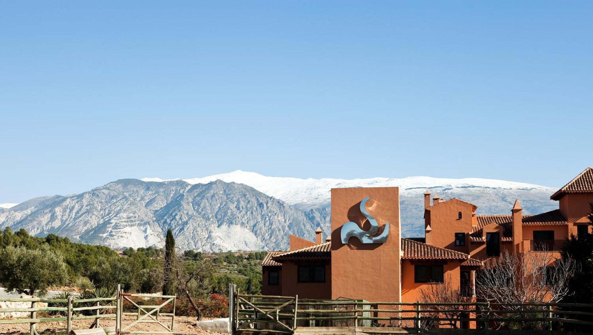 Hotel & Winery Senorio De Nevada Villamena Kültér fotó